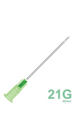 Иглы инъекционные одноразовые SFM 0,80 х 40 - 21G, КОМПЛЕКТ 100 шт.
