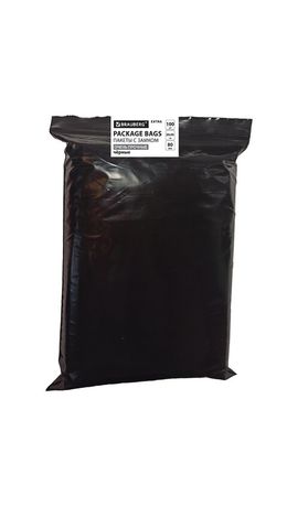 Пакеты ZIP-LOCK ОЧЕНЬ ПРОЧНЫЕ, комплект 100шт, 20x30cм, ПВД, 80мкм., ЧЁРНЫЕ, BRAUBERG
