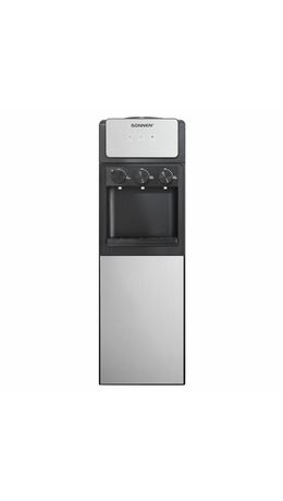 Кулер для воды SONNEN FSE-03Ri, напольный, НАГРЕВ/ОХЛАЖДЕНИЕ ЭЛЕКТРОННОЕ, 3 крана, шкаф, 455743
