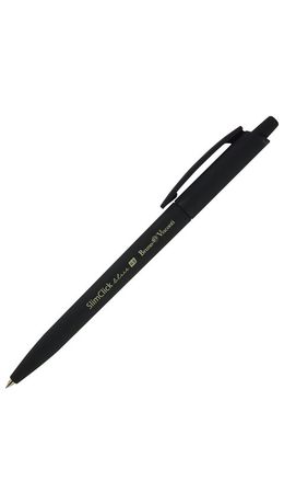 Ручка шариковая автоматическая BRUNO VISCONTI "SlimClick Black", синяя, черный корпус, 0,5 мм, 20-0073