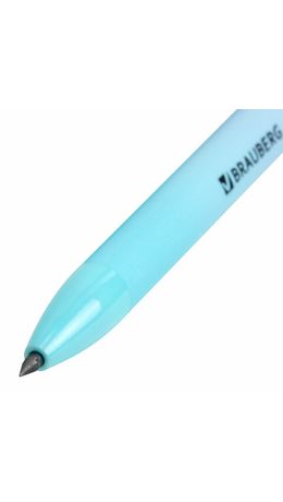 Карандаш механический цанговый 2 мм, BRAUBERG GRADE PASTEL, HB, встроенная точилка, корпус ассорти, 181961