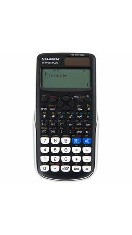 Калькулятор инженерный BRAUBERG SC-991EX-Plus (165х84 мм), 552 функции,10+2 разрядов, двойное питание, 271726