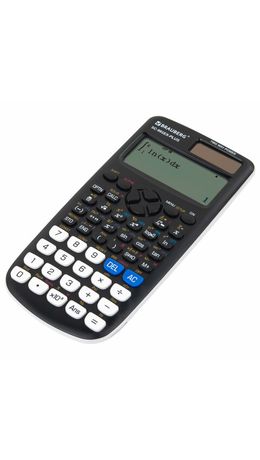 Калькулятор инженерный BRAUBERG SC-991EX-Plus (165х84 мм), 552 функции,10+2 разрядов, двойное питание, 271726