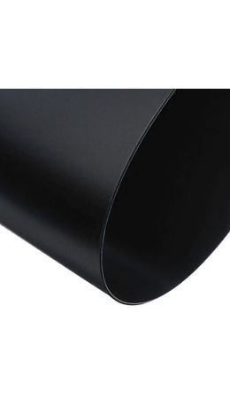 Коврик-подкладка настольный ERICH KRAUSE Matt Total Black, A2 (660х440 мм), черный, 61240