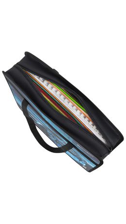 Папка на молнии с ручками BRAUBERG А4, 1 отделение, пластик, 80 мм, "Night driver", 272169