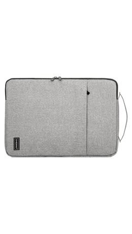 Чехол для ноутбука HEIKKI OPTION 13-14'' (ХЕЙКИ), с ручкой и карманом, серый, 35,5х24х2,5 см, 272600