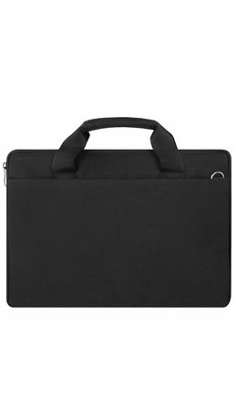 Сумка портфель HEIKKI PROFITABLE (ХЕЙКИ) с отделением для ноутбука 14", 2 кармана, черная, 26х36х3 см, 272598