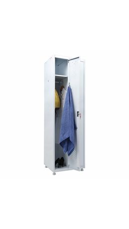 Шкаф медицинский для одежды HILFE "МД 2 ШМ-SS" 1900х575х500 мм, белый, S26199302109