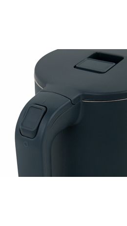 Чайник электрический с двойными стенками SONNEN KT-8718B, 1,7 л, 2200 Вт, графитовый, 454686