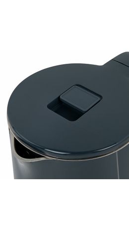 Чайник электрический с двойными стенками SONNEN KT-8718B, 1,7 л, 2200 Вт, графитовый, 454686