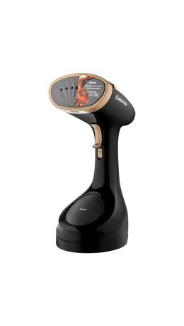 Отпариватель ручной BRAYER BR4125, 1700 Вт, пар 25 г/мин, резервуар 0,28 л, 1 режим, черный