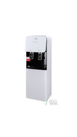 Кулер-водонагреватель БЕЗ ОХЛАЖДЕНИЯ ECOTRONIC J1-LCN XS, напольный, шкаф, 2 крана, белый, 12091
