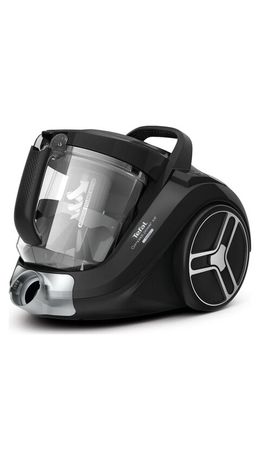 Пылесос TEFAL Compact Power XXL TW4825EA с контейнером "циклон", потребляемая мощность 550 Вт, черный, 7211004537