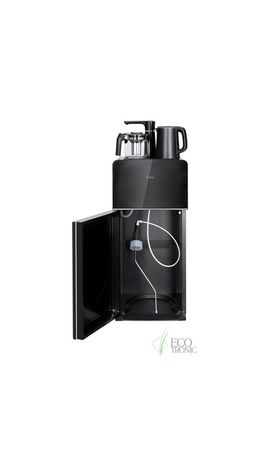 Кулер для воды с чайником ECOTRONIC TB18-LE Tea Bar, напольный, ОХЛАЖДЕНИЕ ЭЛЕКТРОННОЕ, шкаф, 1 кран, 12624