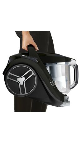 Пылесос TEFAL Compact Power XXL TW4825EA с контейнером "циклон", потребляемая мощность 550 Вт, черный, 7211004537