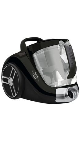 Пылесос TEFAL Compact Power XXL TW4825EA с контейнером "циклон", потребляемая мощность 550 Вт, черный, 7211004537