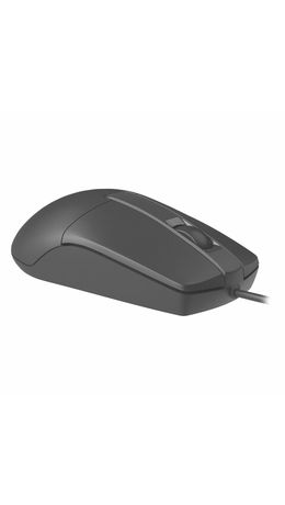 Мышь проводная A4TECH OP-330, USB, 2 кнопки + 1 колесо-кнопка, оптическая, черная, 1530236