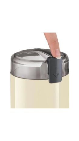 Кофемолка BOSCH TSM6A017C, мощность 180 Вт, вместимость 75 г, пластик, бежевая