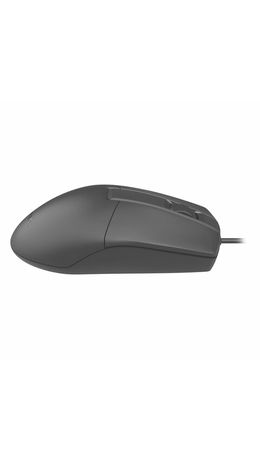 Мышь проводная A4TECH OP-330, USB, 2 кнопки + 1 колесо-кнопка, оптическая, черная, 1530236