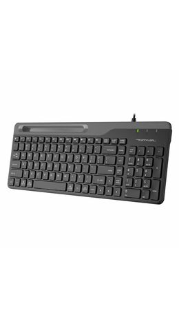 Клавиатура проводная A4TECH Fstyler FK25, USB, 103 кнопки, черная, 1530215