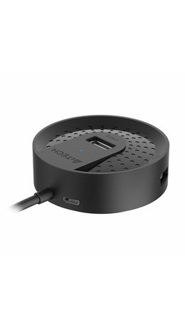 Хаб A4TECH HUB-20, USB 2.0, 4 порта, черный, 1874611