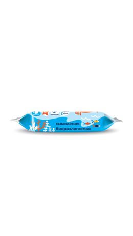 Бумага туалетная влажная детская КОМПЛЕКТ (9 пачек х 42 шт.), БИОРАЗЛАГАЕМАЯ, смываемая, LAIMA Kids, 116529