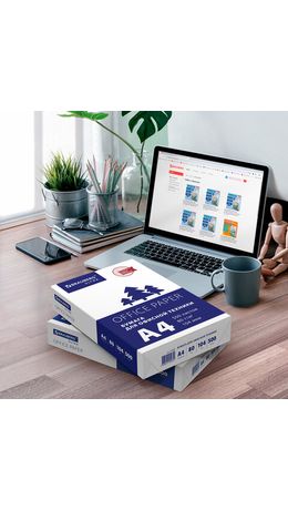 Бумага офисная А4, 80 г/м2, 500 л., марка С, белизна 146% (CIE), BRAUBERG ULTRA, 116407