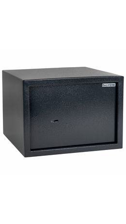 Сейф мебельный DASWERK SC-250KL (250х350х250 мм), ключевой замок, графит, 291342
