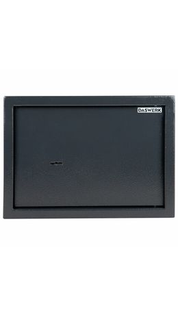 Сейф мебельный DASWERK SC-250KL (250х350х250 мм), ключевой замок, графит, 291342