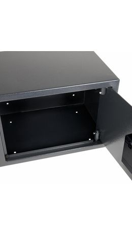 Сейф мебельный DASWERK SC-250EL (250х350х250 мм), электронный замок, графит, 291343