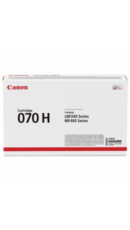 Картридж лазерный CANON (070H) LBP240/MF460, ресурс 10200 стр., оригинальный, 5640C002