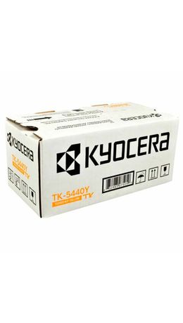 Тонер-картридж KYOCERA (TK-5440Y) ECOSYS PA2100cx/MA2100cfx и другие, желтый, оригинальный, ресурс 2200 страниц, 1T0C0AANL0