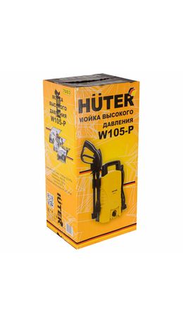 Минимойка HUTER W105-Р, мощность 1,4 кВт, давление 105 бар, шланг 5 м, 70/8/3