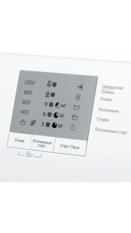 Стиральная машина BEKO WRS5511BWW, 1000 об/мин, 5 кг, фронтальная загрузка, 15 программ, белая, 7320110005