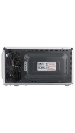 Микроволновая печь CENTEK CT-1575, объем 20 л, мощность 700 Вт, механическое управление, белая, CT-1575 White