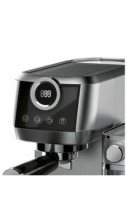 Кофеварка рожковая CENTEK CT-1170, 1350 Вт, объем 1,3 л, 20 бар, автоматический капучинатор, серая