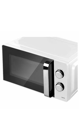 Микроволновая печь CENTEK CT-1575, объем 20 л, мощность 700 Вт, механическое управление, белая, CT-1575 White