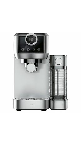 Кофеварка рожковая CENTEK CT-1170, 1350 Вт, объем 1,3 л, 20 бар, автоматический капучинатор, серая
