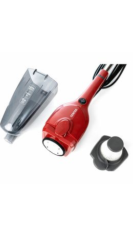 Пылесос вертикальный CENTEK CT-2565, потребляемая мощность 600 Вт, мощность всасывания 200 Вт, контейнер 1,2 л, красный, CT-2565 Red
