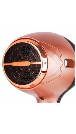 Фен CENTEK CT-2242, 2000 Вт, 2 скорости, 3 температурных режима, черный/розовый