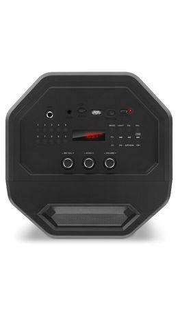 Колонка портативная SVEN PS-655, 50 Вт, TWS, Bluetooth, FM, USB, microSD, LED-дисплей, пульт, черная, SV-020163