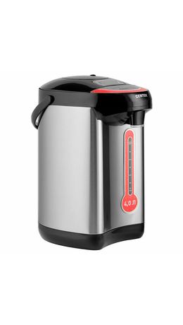 Термопот на 4 литра 3 режима подачи воды CENTEK CT-0081, 850 Вт, 1 температурный режим, пластик/сталь, черный, CT-0081 Black