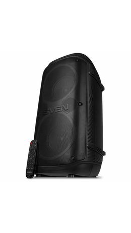 Колонка портативная SVEN PS-800, 100 Вт, TWS, Bluetooth, FM, USB, microSD, LED-дисплей, черная, SV-021511