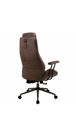 Кресло BRABIX PREMIUM Arizona EX-573, синхромеханизм, искусственная замша, коричневый, 532944