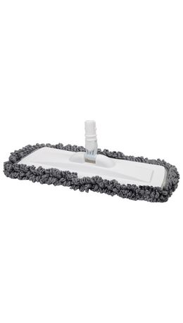 Швабра с распылителем UltraSpray X, 2 насадки из микрофибры объемный ворс, скребок, LAIMA, 609143