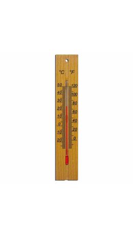 Термометр комнатный, "ДЕРЕВЯННЫЙ", диапазон: от 0 до +50 °C, ПТЗ, ТБ-206