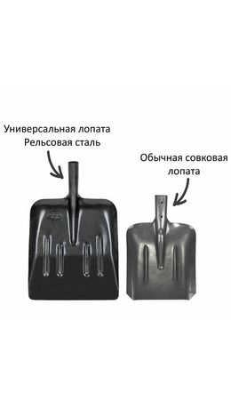 Лопата-ледоруб снеговая 33х37см "БУЛЬДОЗЕР" прочная РЕЛЬСОВАЯ СТАЛЬ, деревянный черенок, для мокрого снега, льда, щебня, ГРАНДМАСТЕР, 700334