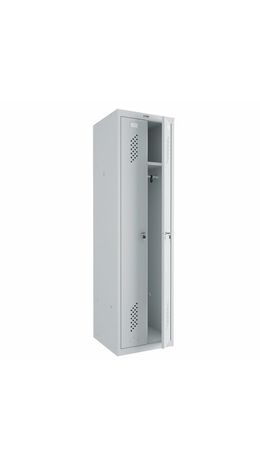 Шкаф металлический для одежды BRABIX "LK 21-50", 2 секции, 1830*500*500 мм, 29кг, 291379