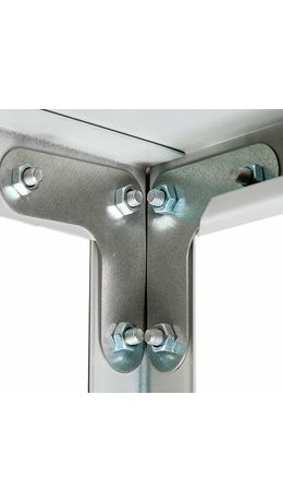 Стеллаж металлический BRABIX "MS 220/50-6", 2200*1000*500 мм, 6 полок, 291375