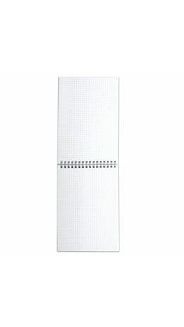Блокнот А5 146х206 мм, 60 л., гребень, картон, жесткая подложка, клетка, BRAUBERG "Minimal Classic", 116426